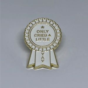 Only cried a little. funny brooch‎ lapel pin backpack pin hat pin